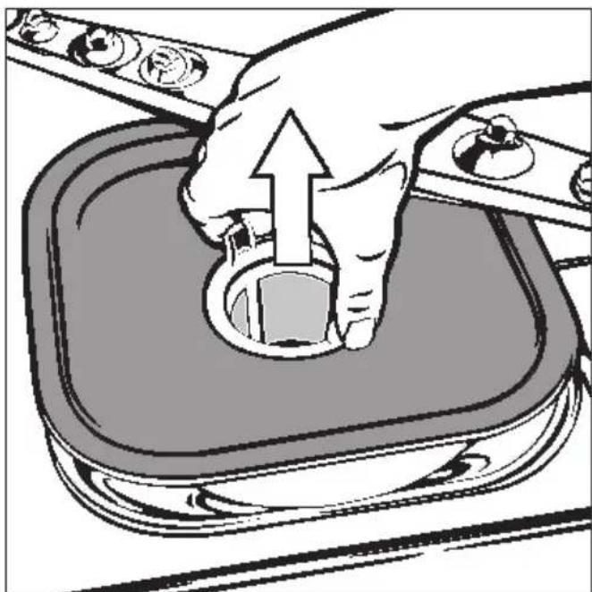 MIELE G 7782 - Feinsieb, Micro-Feinfilter und Flächensieb reinigen - 2
