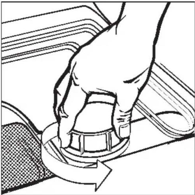MIELE G 7782 - Salzgefäß aufsetzen - 1