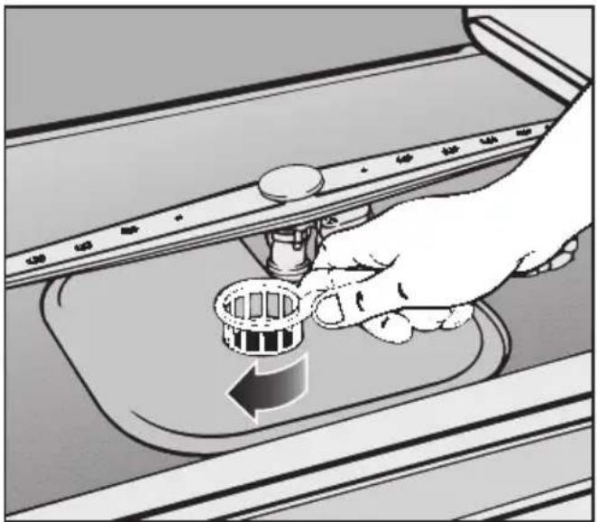 MIELE G 698 3 SC Plus - Siebe im Spülraum reinigen - 4