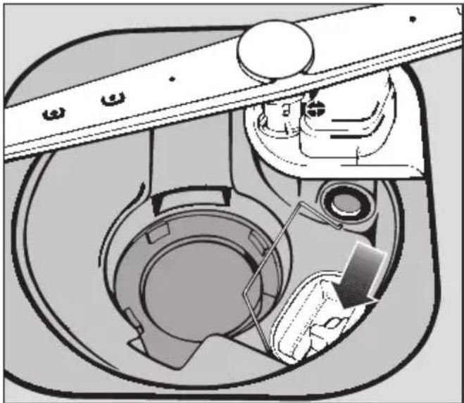 MIELE G 696 SC Plus BL - Ablaufpumpe und Rückschlagventil reinigen - 3