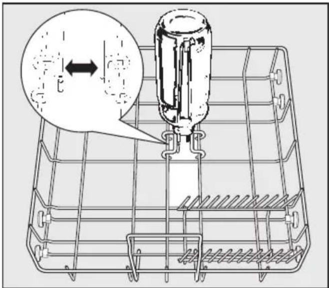 MIELE G 696 SCI Plus - Flaschenhalter - 1