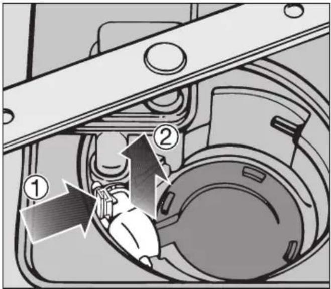 MIELE PG 8081 I - Ablaufpumpe und Rückschlagventil reinigen - 1