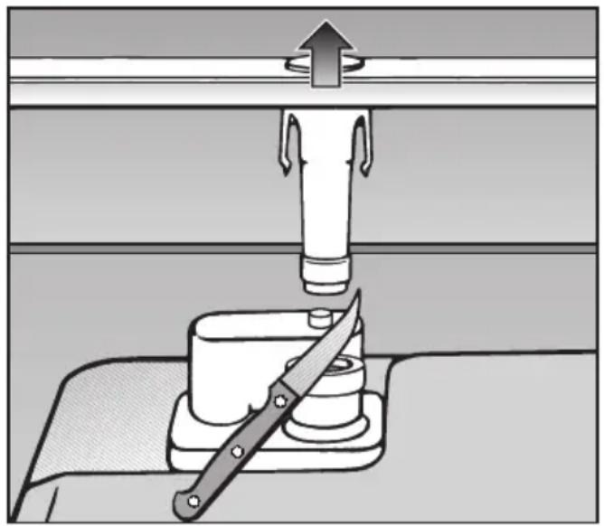 MIELE PG 8081 I - Belüftung des Wasserablaufs - 1