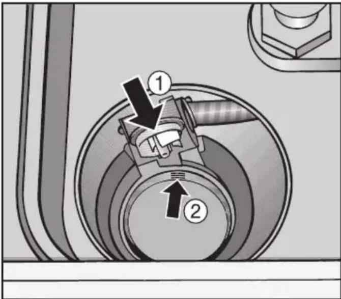 MIELE PG 8067 - Ablaufpumpe und Rückschlagventil reinigen - 2
