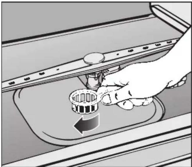 MIELE PG 8052 SCI - Siebe im Spülraum reinigen - 4