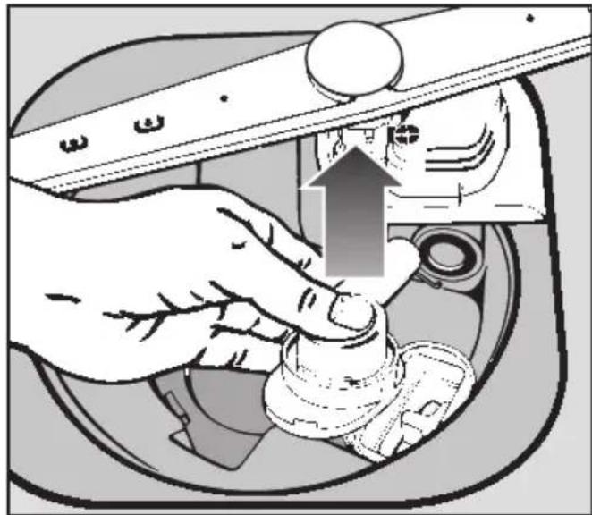 MIELE PG 8052 SCI - Ablaufpumpe und Rückschlagventil reinigen - 2