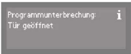 MIELE PG 8058 U - Programm unterbrechen - 2