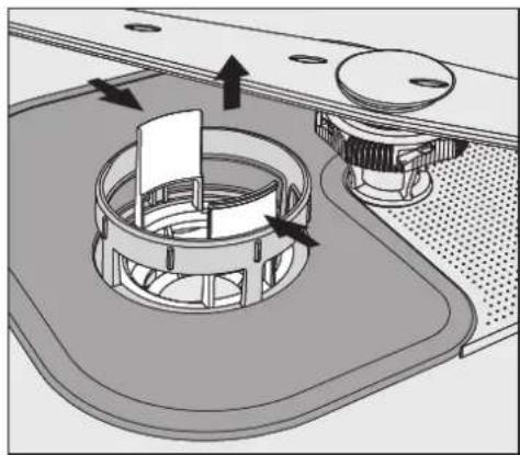 MIELE PG 8058 U - Grobsieb reinigen - 1