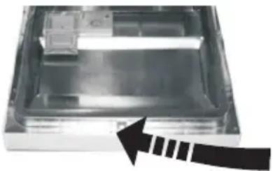 AMICA EGSP 64511 V - Reinigung des Türverschlusses - 1
