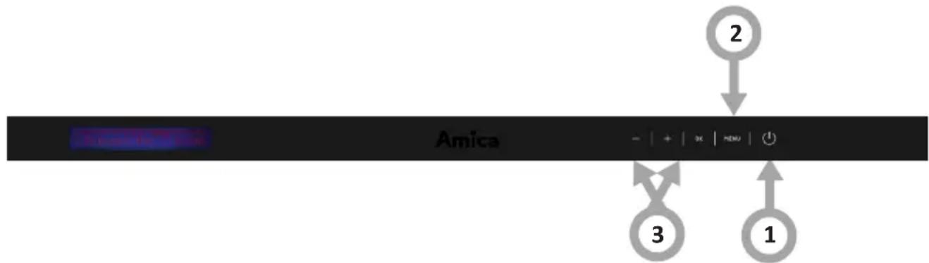 AMICA EGSP 64511 V - Einschalten des Gerätes - 1