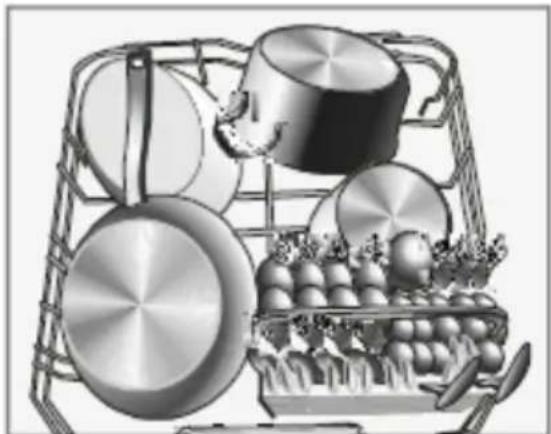 AMICA EGSP 24569 V - Unterer Geschirrkorb - 2