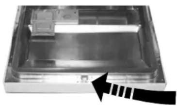 AMICA EGSP 24384V - Reinigung der Tür - 1