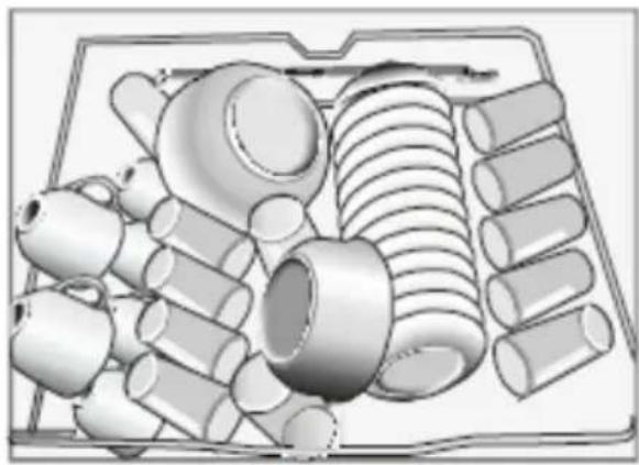 AMICA EGSP 14596 E - Oberer Geschirrkorb - 1