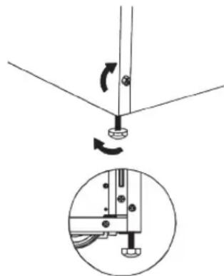AMICA EGSP 24068V - Das Gerät ausrichten - 2