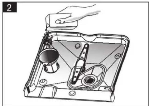 AMICA EGSP 24068V - B - Salz in den Wasserenthärter geben - 2