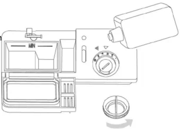 AMICA EGSP 14386 V - Der Klarspülerbehälter - 1