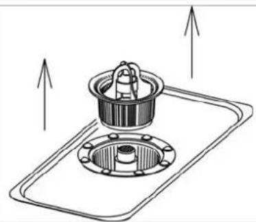 SMEG CW510-1 - Reinigung des Filters am Ende jedes Arbeitstages - 1