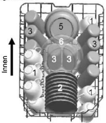 BOMANN GSPE 878 - Beladen des unteren KorbesBeladen des unteren Korbes - 1