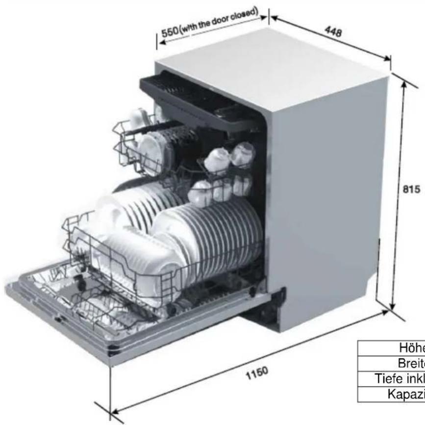 BOMANN GSPE 871 - TECHNISCHE DATEN - 1