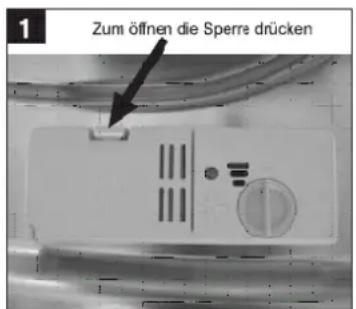 BOMANN GSPE 871 - Reinigungsmittelbehälter - 1