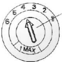 BOMANN GSPE 774.1 - Einstellung des Hebels (Spülen) - 1