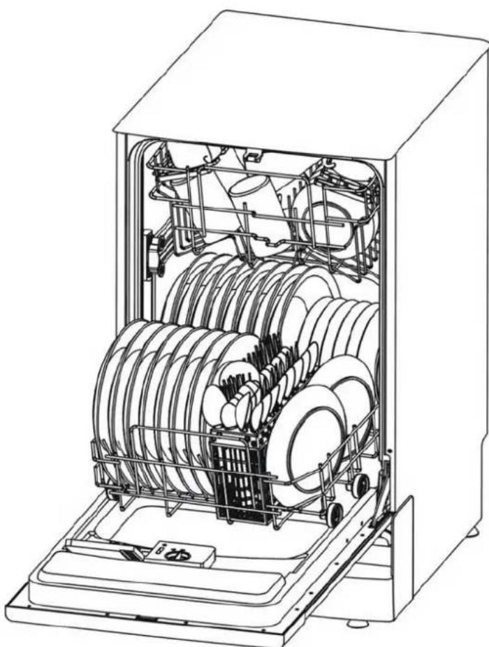 BOMANN GSPE 649 - Geschirrspülmaschine - 1