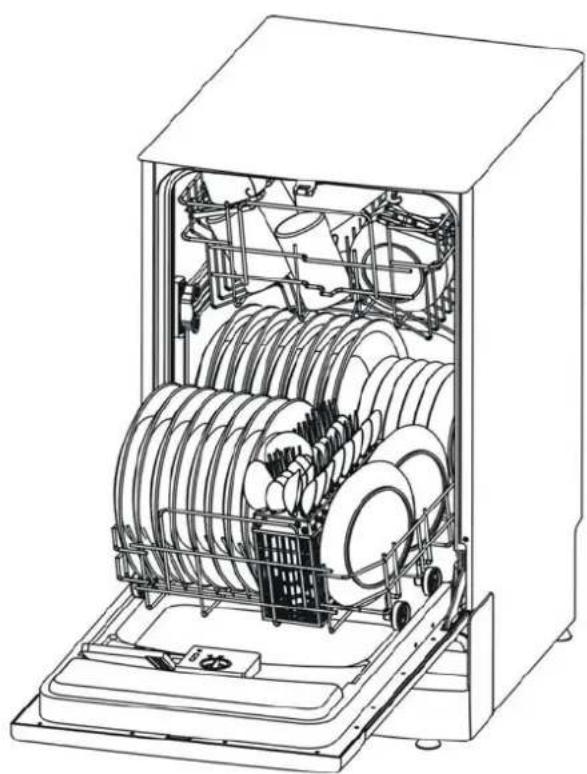 BOMANN GSPE 636 - Geschirrspülmaschine - 1