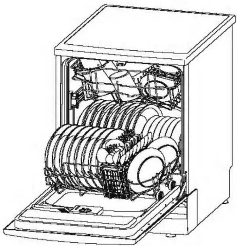 BOMANN GSP 746 - Geschirrspülmaschine - 1