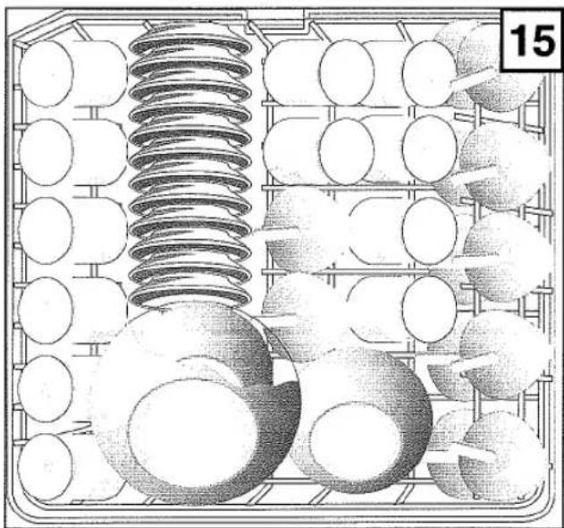 BOMANN GSP 637 - Gebrauch des Oberkorbs - 1