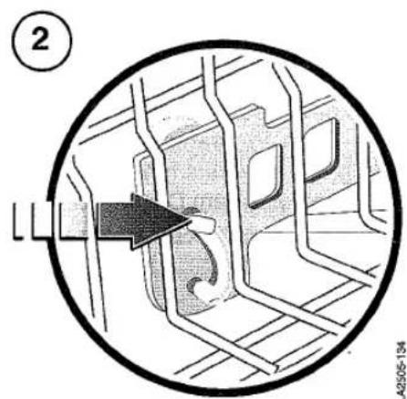 BOMANN GSP 637 - Höheneinstellung des Oberkorbs. - 3