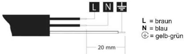 SMEG LSA6049BD - WENN DAS GERÄT NUR ÜBER EIN NETZKABEL OHNE NETZSTECKER VERFÜGT: - 3