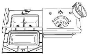 SMEG LSA 4548 XD - Gebrauch der Reiniger- und Klarspüler-Verteilerkammer - 1