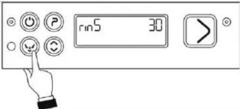 SMEG CW530SDE - Verfahrensweise zum Ändern der Maschinenparameter: - 3