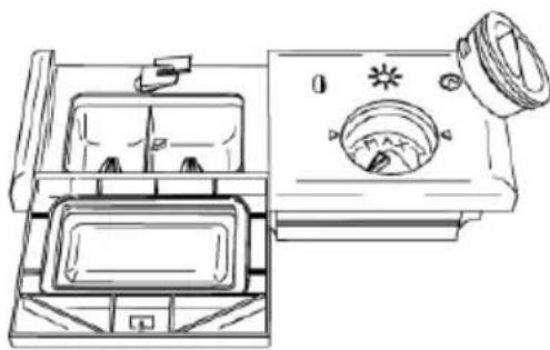 SMEG STA6446D - Gebrauch der Reiniger- und Klarspüler- Verteilerkammer - 1