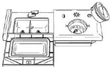 SMEG PLA4550X - Gebrauch der Reiniger- und Klarspüler-Verteilerkammer - 1