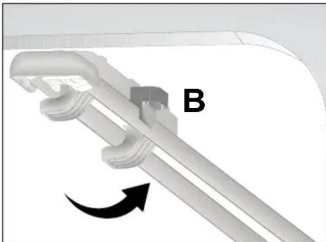 BEKO DIN 28330 - Oberer Geschirrkorb mit variabler Höhenverstellung - 5