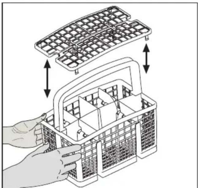 BEKO DIN 6831 - Entnehmbarer Besteckkorb - 2