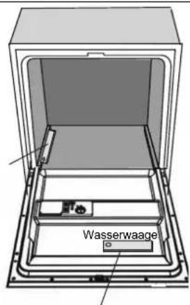 GORENJE GV63315 - Installationsschritte der Geschirrspülmaschine - 2