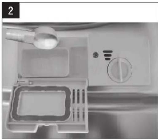 GORENJE GS62214X - Reiniger dosieren - 2