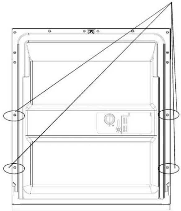 GORENJE GI63315X - Abmessungen und Montage der Möbelplatte - 3