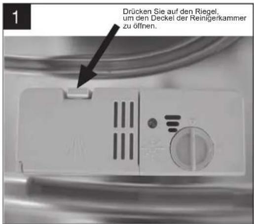 GORENJE GS63315W - Reiniger dosieren - 1