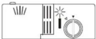 GORENJE GS61010W - Wann muß die Dosierkammer des Klarspülers wieder befüllt werden? - 1