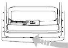 GORENJE GS61010W - Reinigung der Gerätetür - 1