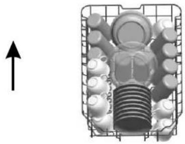 GORENJE GS52010W - Einräumen des Geschirrs in den Unterkorb - 1