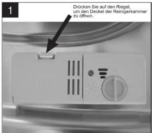 GORENJE GS52010W - Reiniger dosieren - 1