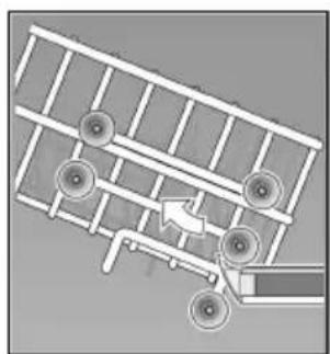 NEFF S51M53X0EU - Oberkorb mit oberen und unteren Rollenpaaren - 1