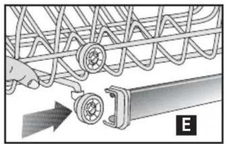 BLOMBERG GSS 1380 X - Höhenverstellung bei unbeladenem Geschirrkorb - 2