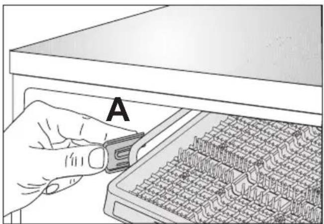 BLOMBERG GSN 9483 XD - Höhe des leeren oberen Korbes anpassen (je nach Modell) - 3
