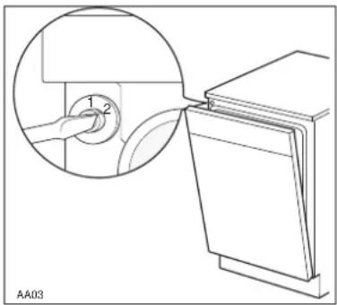 BLOMBERG GS 4140 - Stufen 3 und 5 (Einstellung des Wasserenthärters) - 4