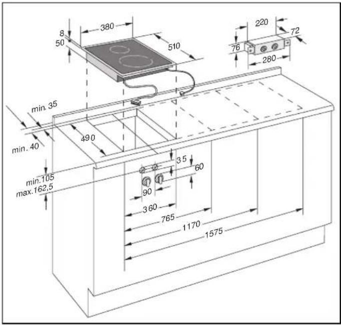 GAGGENAU DF 240-140 - Wichtige Hinweise zum Einbau - 1
